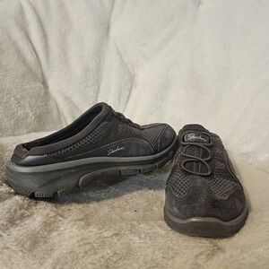 Skechers womens Size 7 relaxed fit air cooled memory foam slip on shoes  SN49126